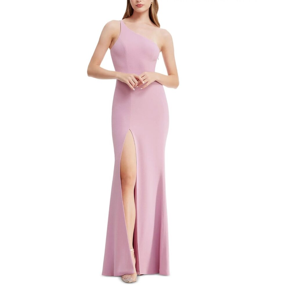NWT Dress The Population Amy Crepe Maxi Dress - XS (Lavender)
